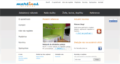 Desktop Screenshot of martines.cz